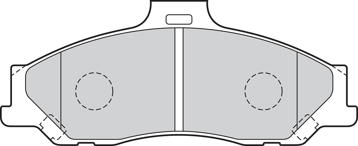 Jeu de 4 plaquettes de frein VALEO ref. 302060